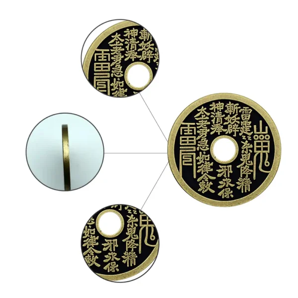 Chinese Lucky Coins Feng Shui Bagua Medallions