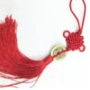 Chinese Feng Shui Coins Red Endless Knot