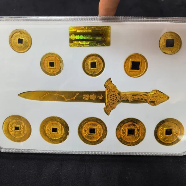 Five Emperor Coins Seven Star Sword Collection