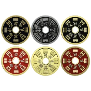 Chinese Lucky Coins Feng Shui Bagua Medallions