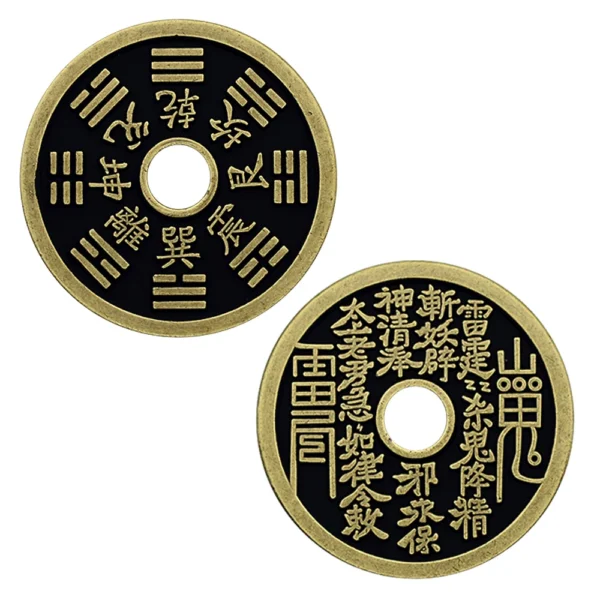 Chinese Lucky Coins Feng Shui Bagua Medallions